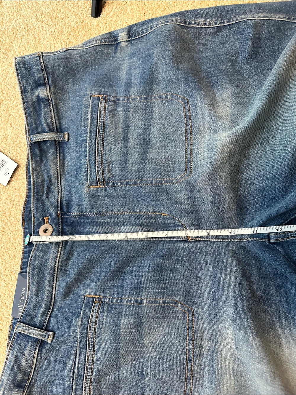 J.Jill Denim High Rise Flare Jeans Size 22 Davenport Wash Wide Leg NWT - Picture 12 of 13
